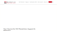 Desktop Screenshot of hivcl.org